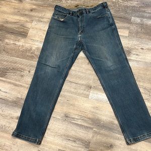 Mens Duluth cool max flex ballroom jeans size 36x32